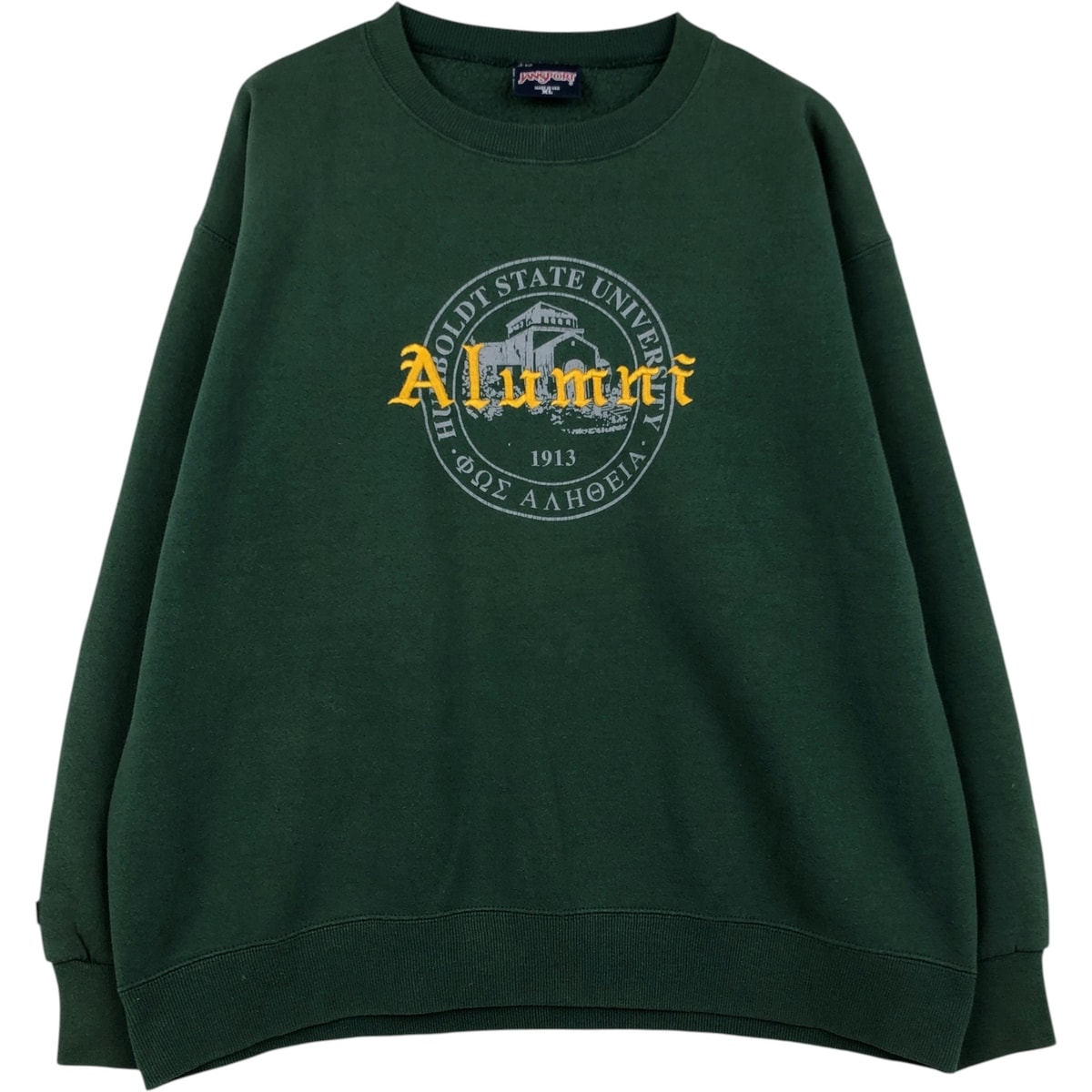 古着 90年代 ジャンスポーツ JANSPORT カレッジスウェットシャツ トレーナー USA製 メンズXL相当 ヴィンテージ/eaa624864