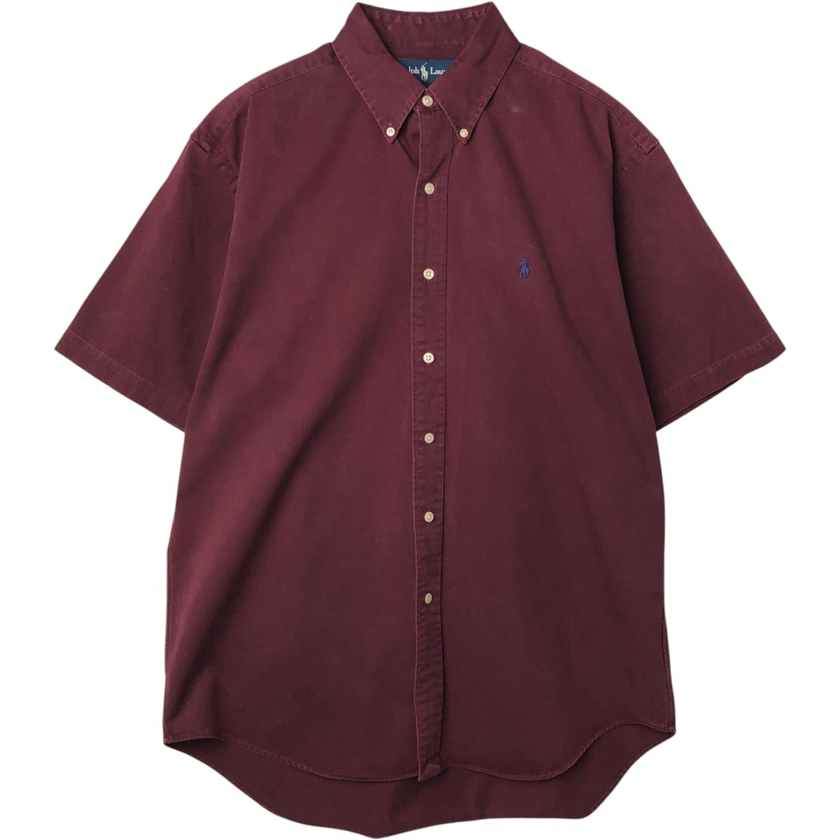 古着 ラルフローレン Ralph Lauren BLAKE 半袖 ボタンダウンシャツ メンズM相当/eaa648879