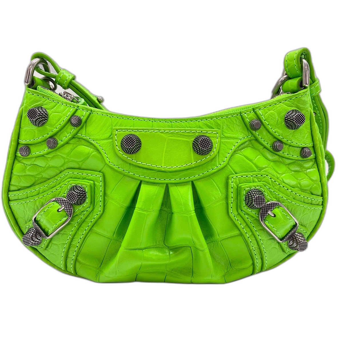 バレンシアガ BALENCIAGA レザー ル・カゴール ショルダーバッグ【中古】