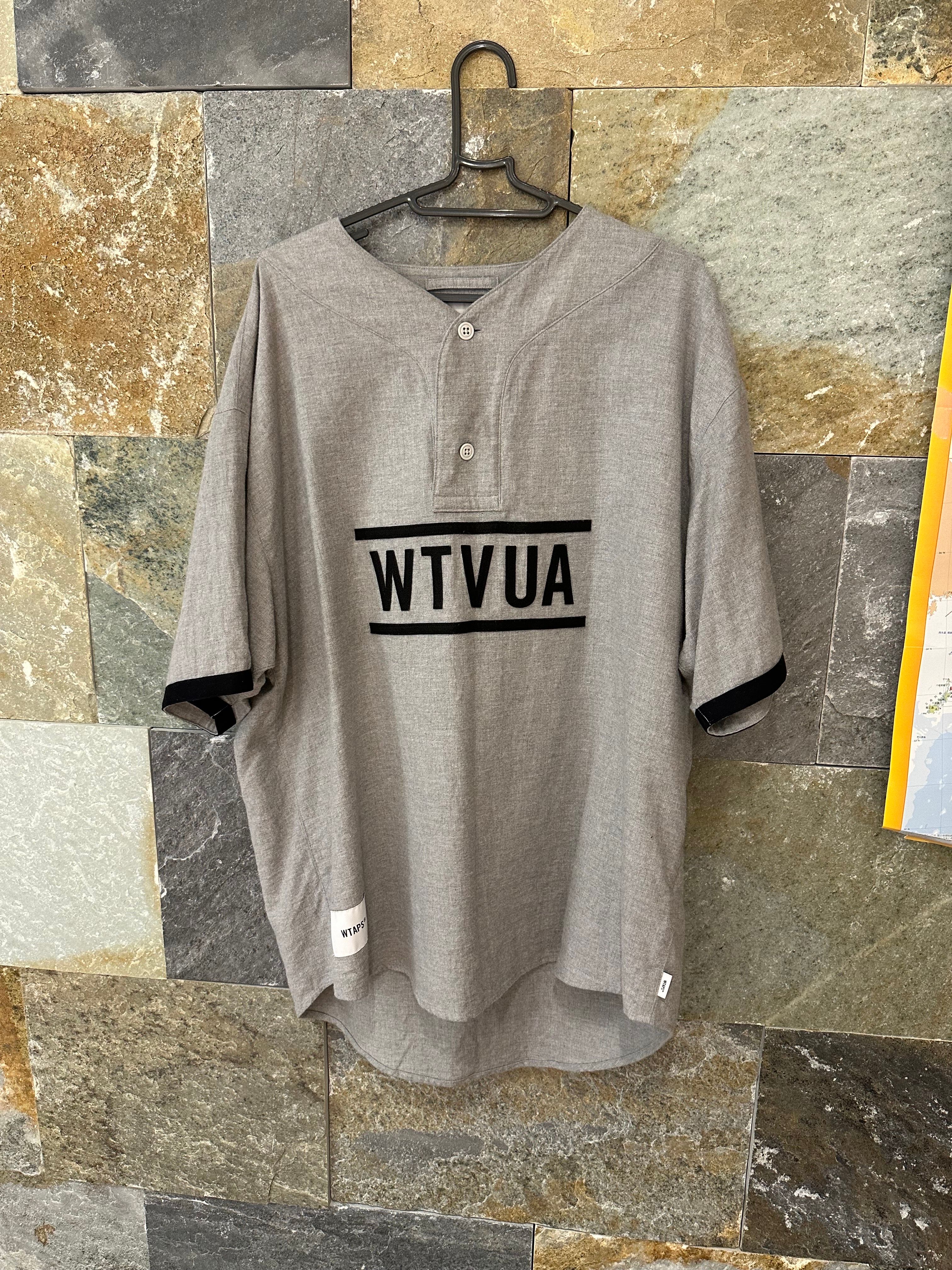 Wtaps League / SS / Cotton. Twill. Wtvua "Gray"