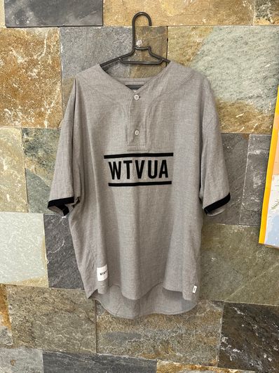 Wtaps League / SS / Cotton. Twill. Wtvua "Gray"