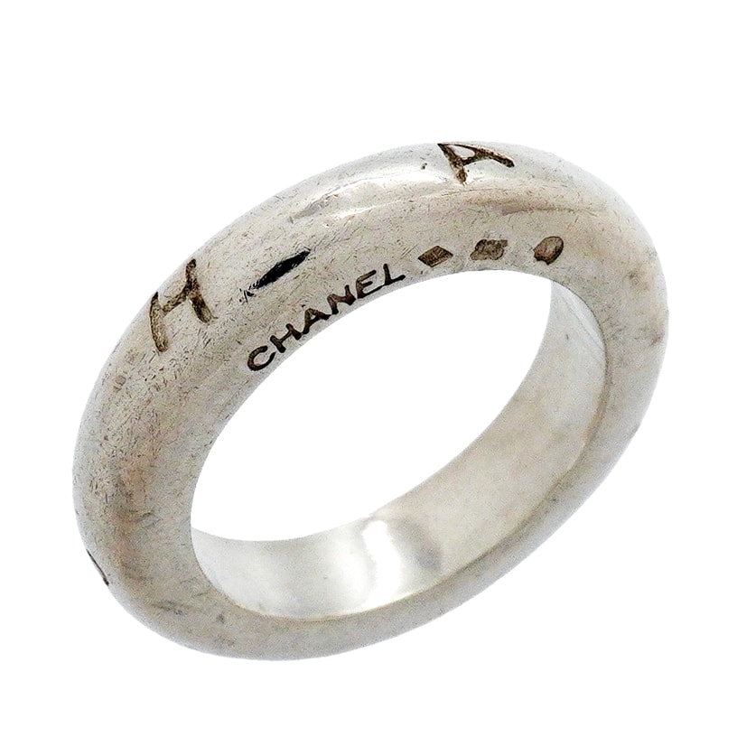 ★最終価格★SALE【6jgb0845】シャネル リング シャネルロゴ シルバー925 12.5号【中古】レディース