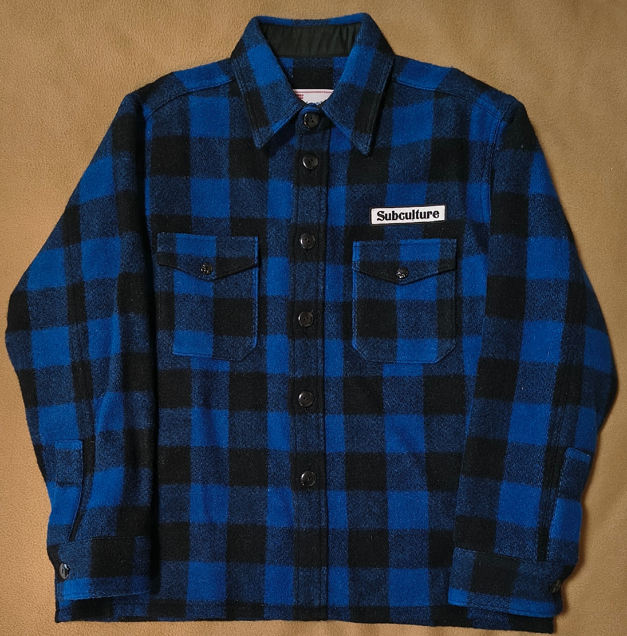 SubCulture Buffalo Check Jacket "Blue Check"