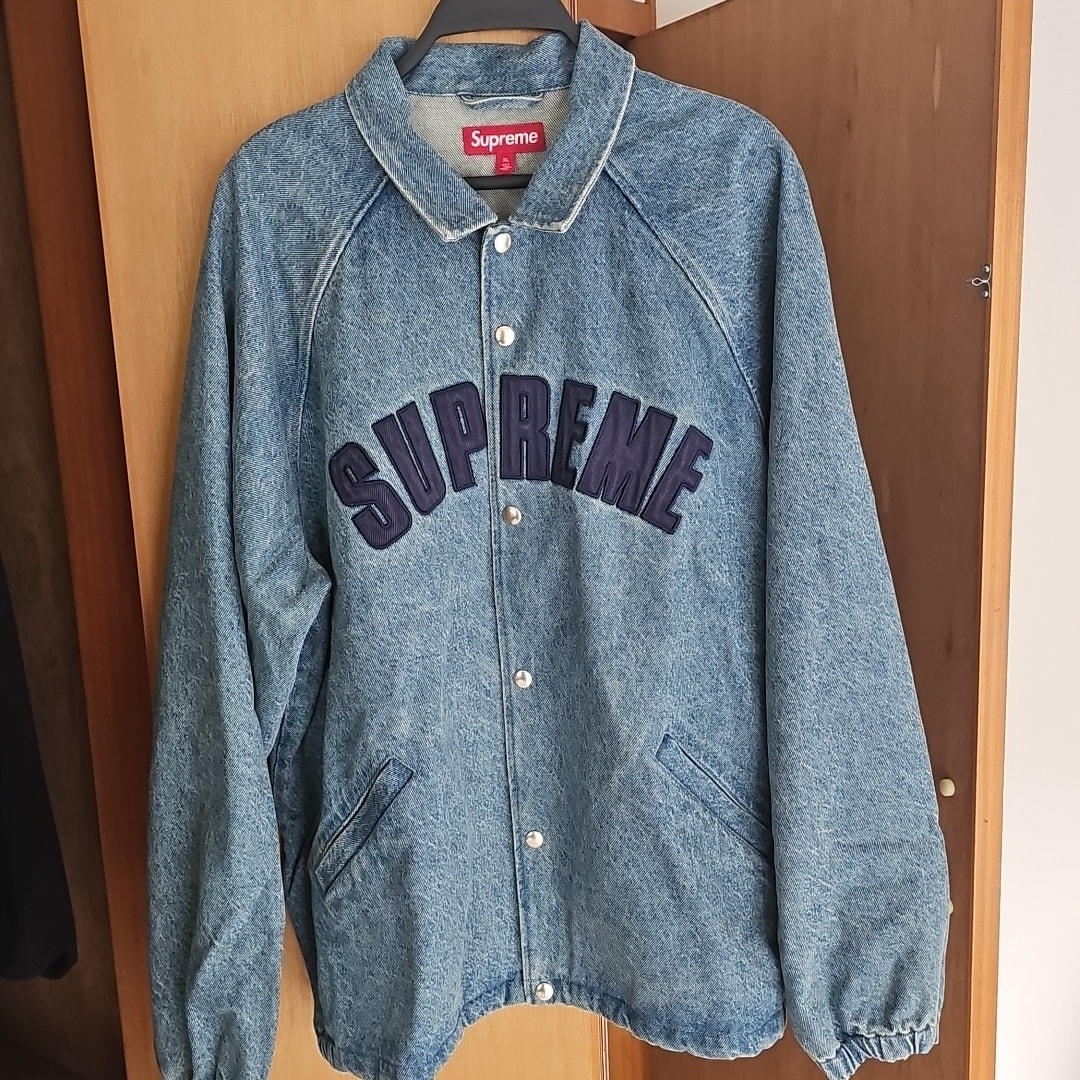Supreme Arc Denim Coaches Jacket "Washed Indigo"