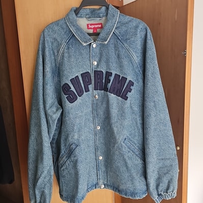 Supreme Arc Denim Coaches Jacket "Washed Indigo"