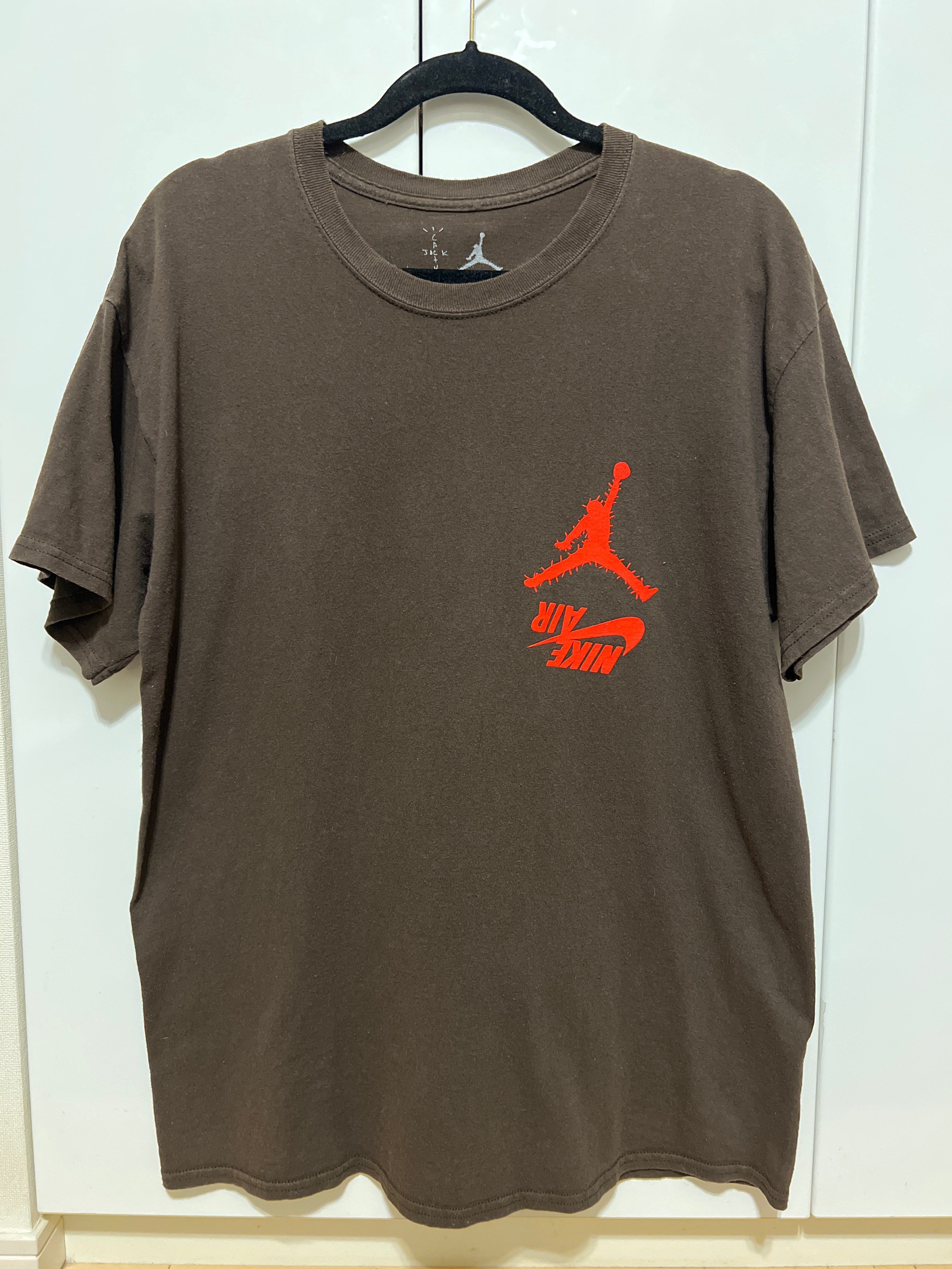 Air Jordan x Travis Cactus Jack Highest T Shirt "Brown"
