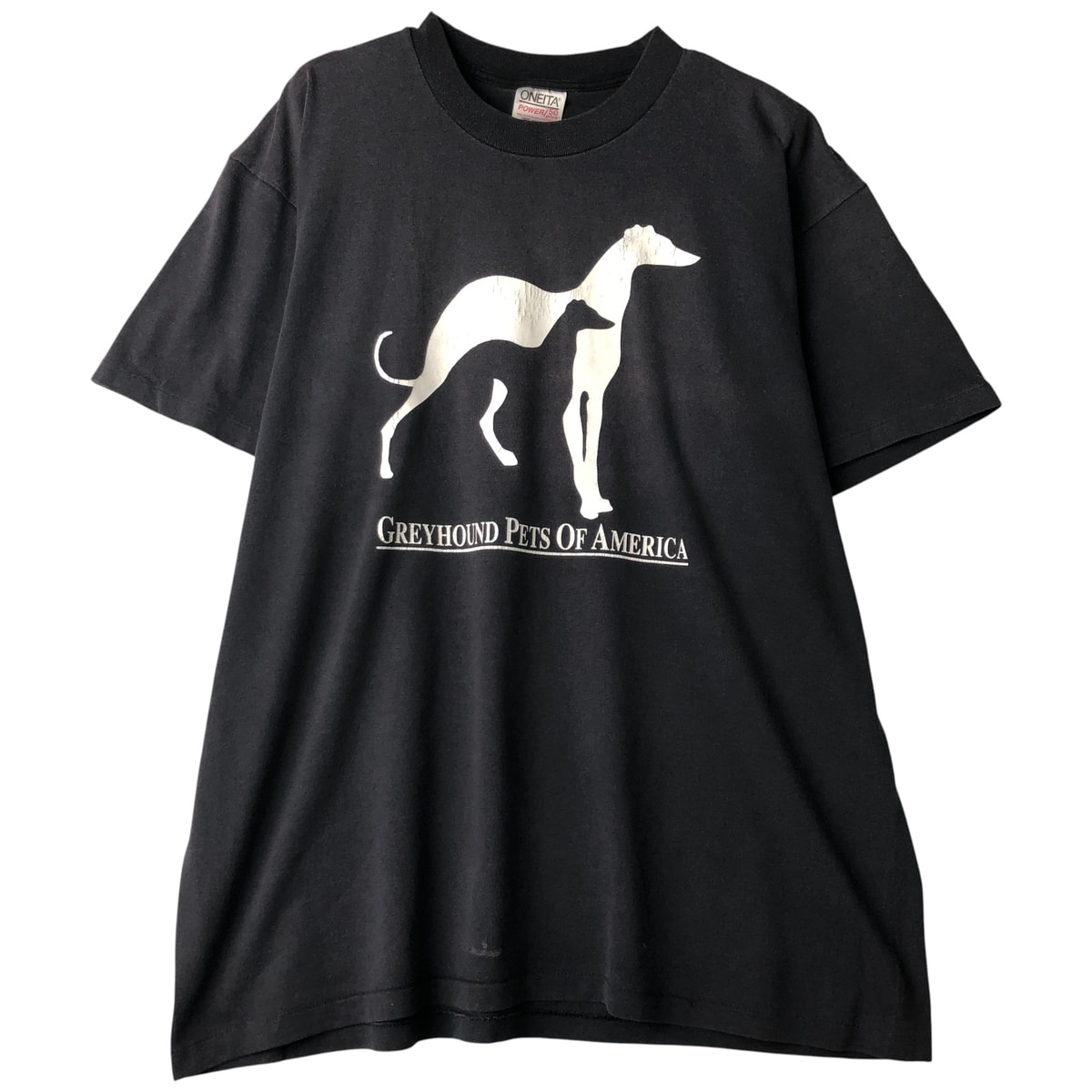 古着 90年代 オニータ ONEITA POWER/50plus プリントTシャツ USA製 メンズXL相当 ヴィンテージ/eaa608159