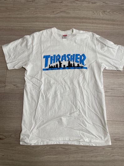 Supreme / Thrasher® Skyline Tee "White"
