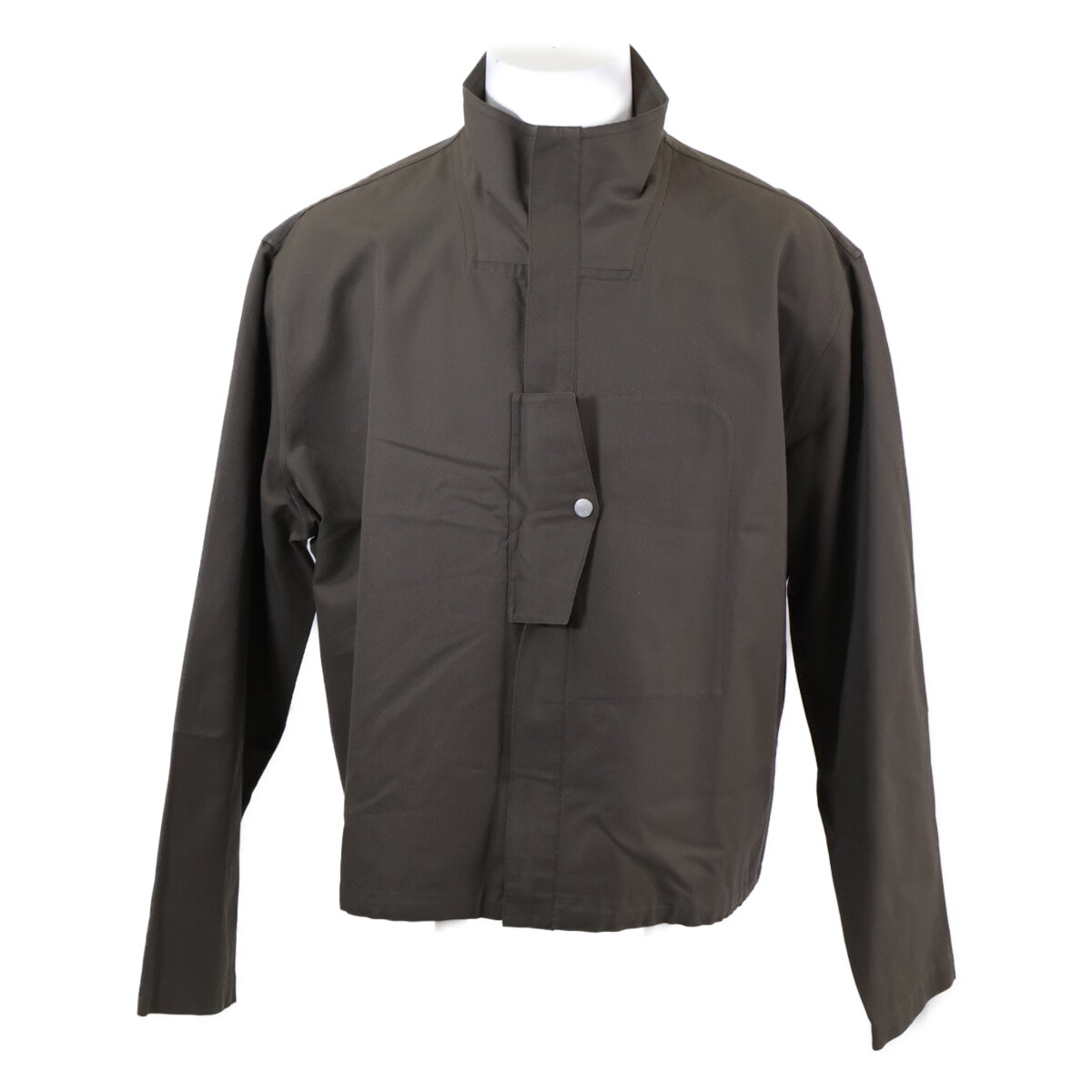 エルメス 【美品/国内正規】466130H4 コットンツイル ジップアップ ブルゾン 42