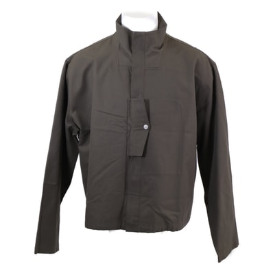 エルメス 【美品/国内正規】466130H4 コットンツイル ジップアップ ブルゾン 42