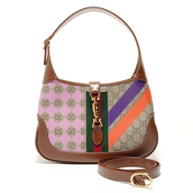 グッチ GUCCI ジャッキー1961 2WAY GGスプリーム ハンドバッグ【中古】