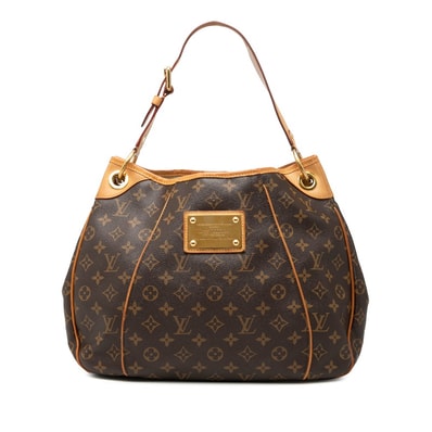 ルイ ヴィトン モノグラム ガリエラPM ワンショルダーバッグ ハンドバッグ M56382 ブラウン PVC レザー レディース LOUIS VUITTON 【中古】