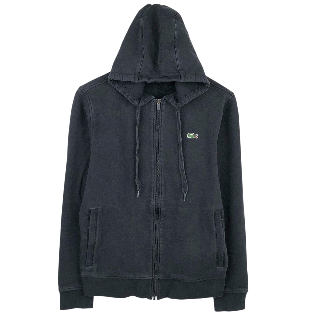 古着 ラコステ LACOSTE SPORT スウェットフルジップパーカー メンズM相当/eaa670238
