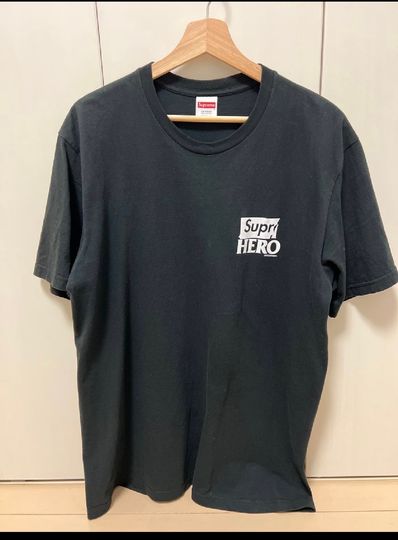 Supreme / ANTIHERO Dog Tee "Black"