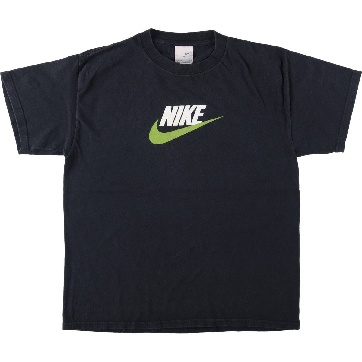 古着 00年代 ナイキ NIKE センターロゴ ロゴプリントTシャツ メンズM相当/eaa623838