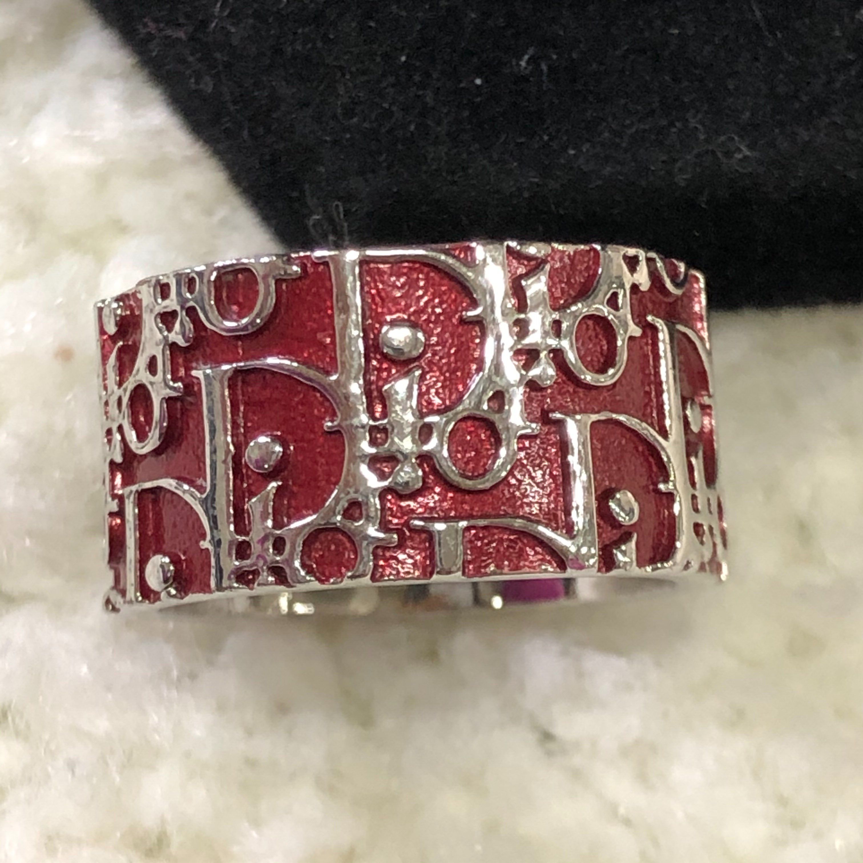 Dior Trotter Ring "Red"