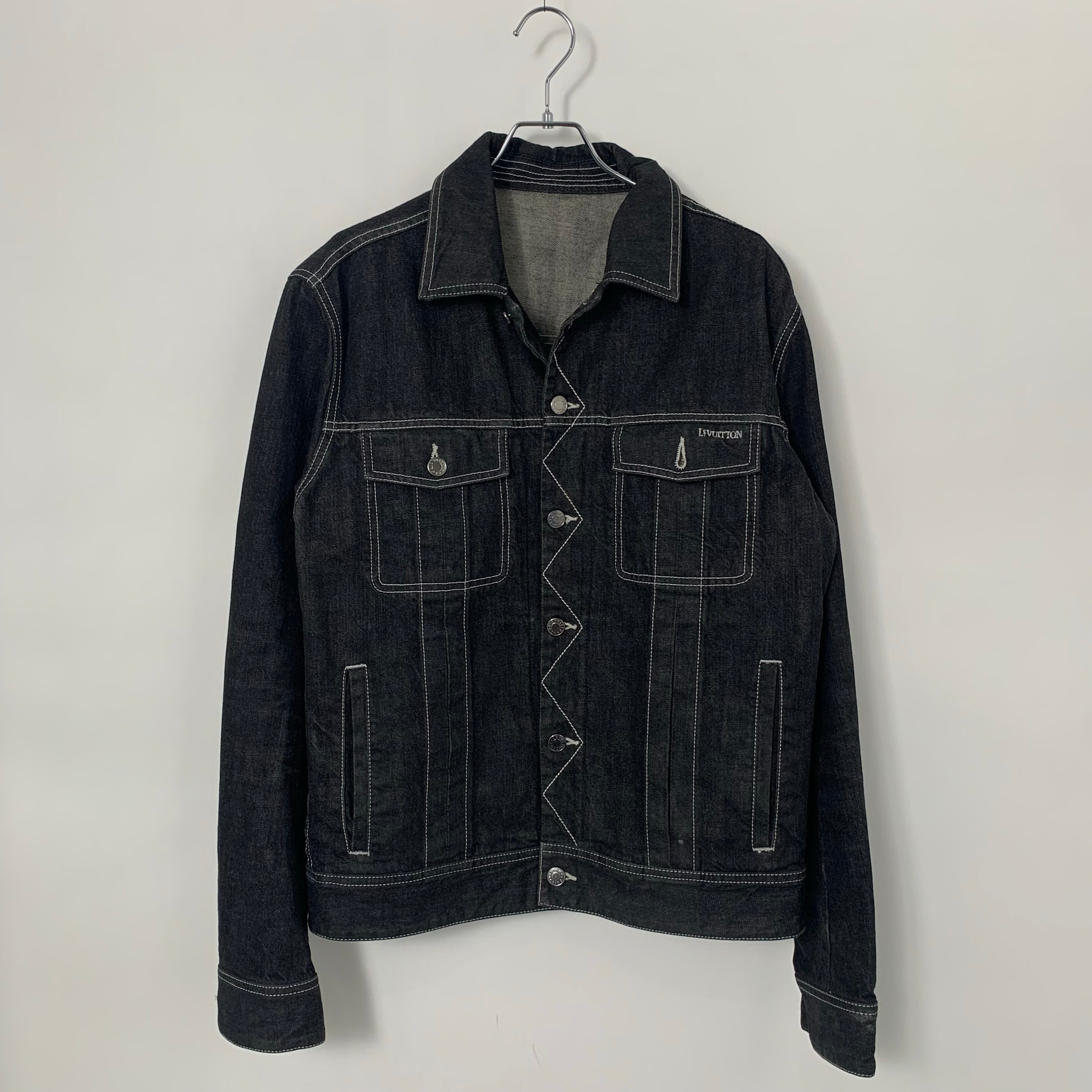 LOUIS VUITTON Denim Jacket Black