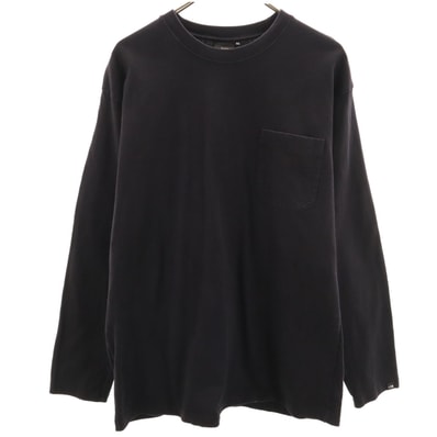 THE NORTH FACE ノースフェイス 長袖 ヘビーコットン Tシャツ XL ブラック NT32007 アウトドア 無地 ポケT