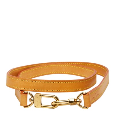 ルイ ヴィトン ショルダーストラップ ブラウン レザー メッキ レディース LOUIS VUITTON 中古