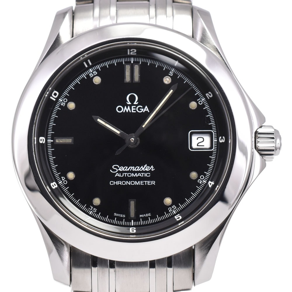 オメガ OMEGA 2501.50 シーマスター 自動巻き メンズ 良品 保証書付き C#146870