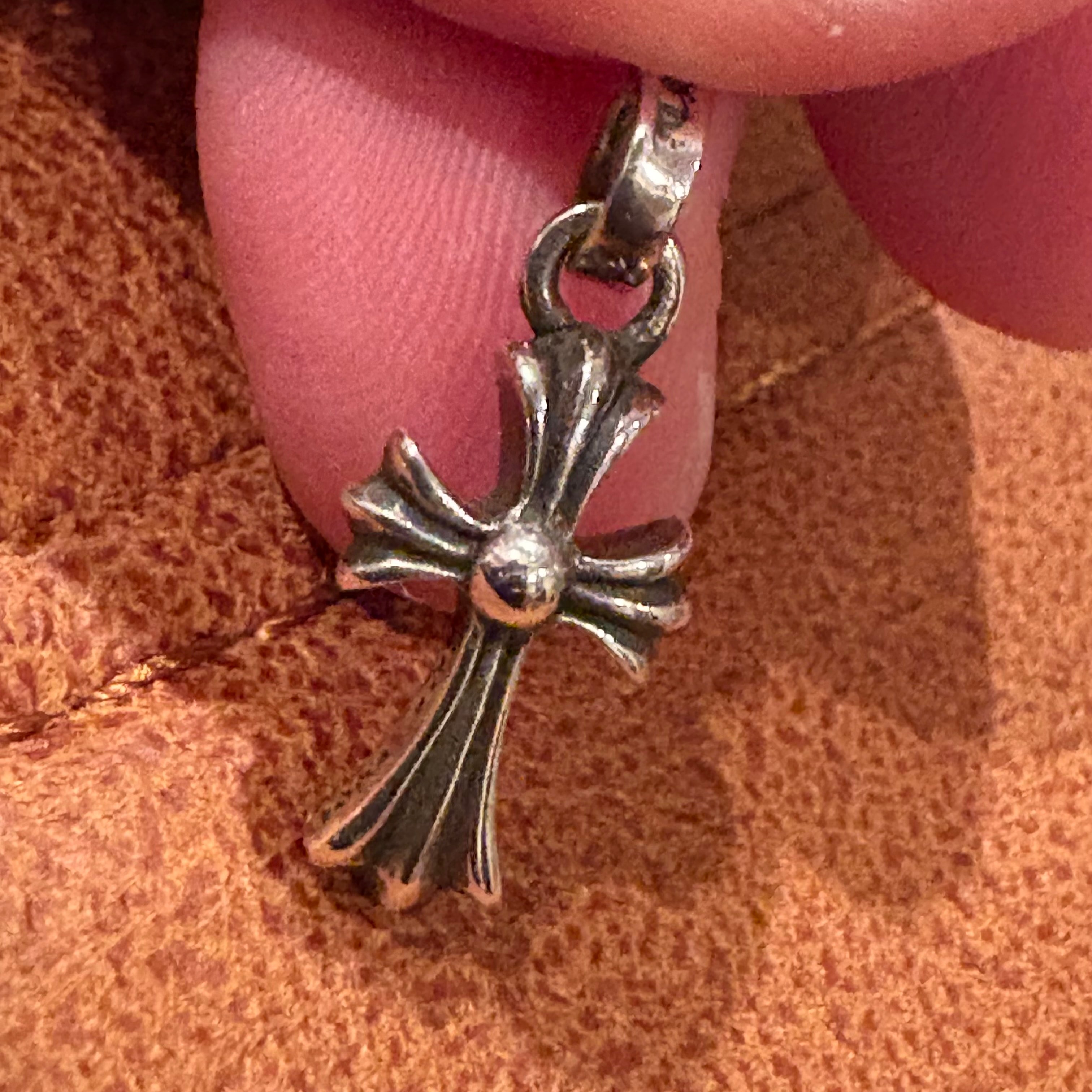 Chrome Hearts Cross Baby Fat Charm "Silver"
