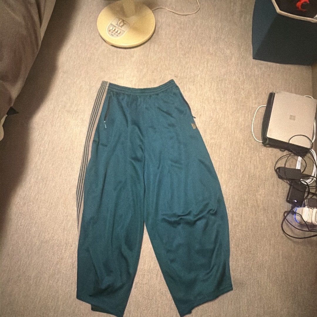 NEEDLES H.D. Track Pant - Poly Smooth "Green"