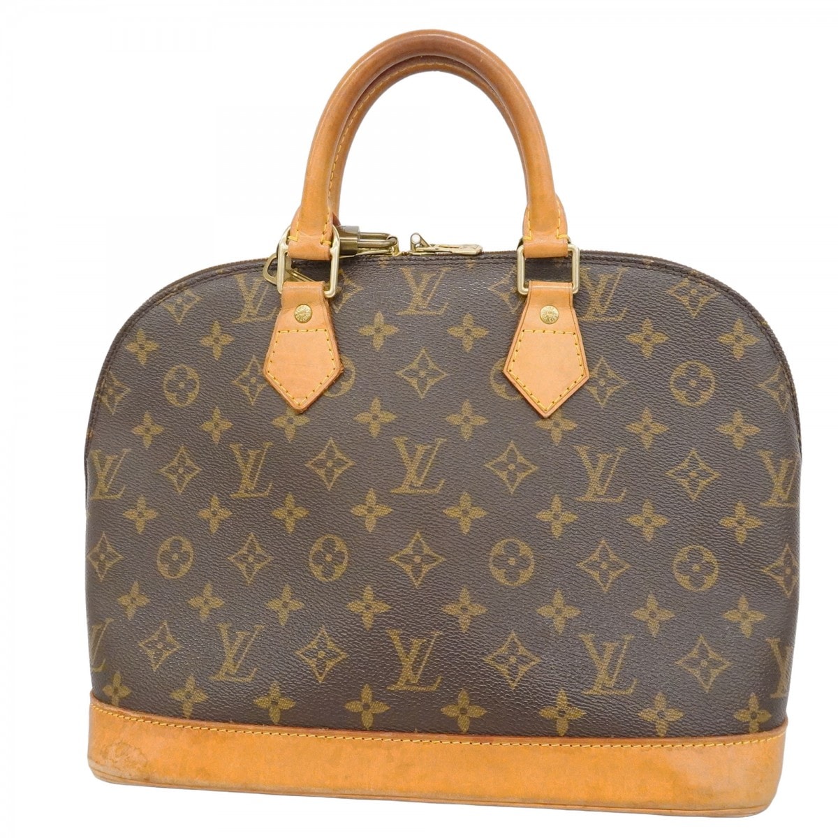 【6dc3544】ルイヴィトン ハンドバッグ モノグラム アルマ M51130 ブラウン【中古】レディース