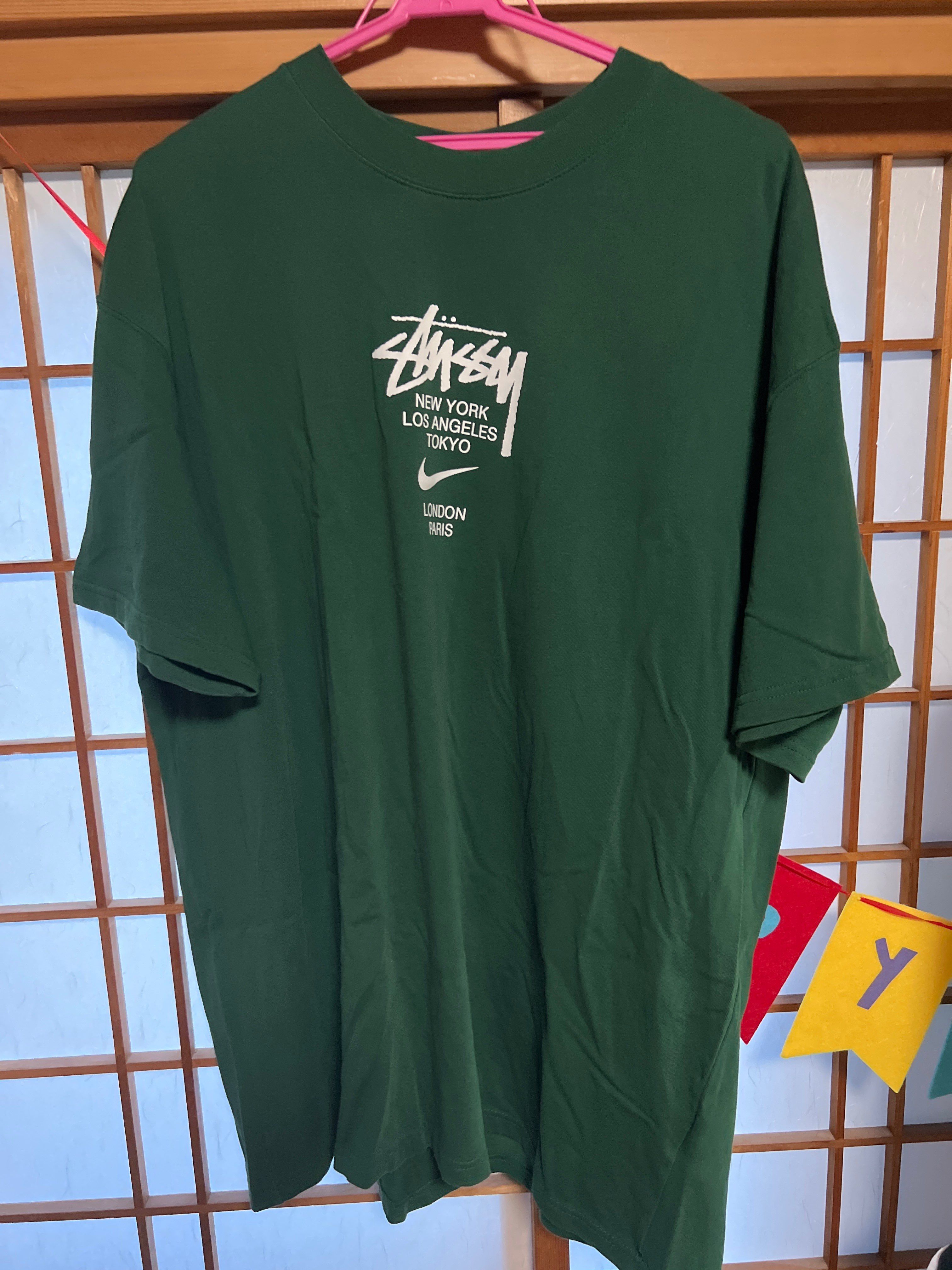 Nike x Stussy International T-Shirt "Green"