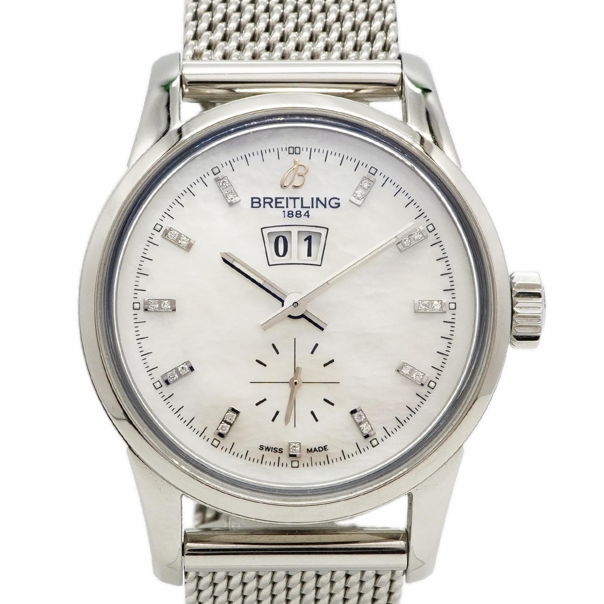 ★最終価格★SALE【6wce0375】ブライトリング トランスオーシャン A16310 白文字盤【中古】腕時計 メンズ