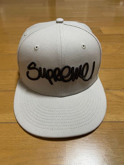 Supreme Handstyle New Era "Stone"
