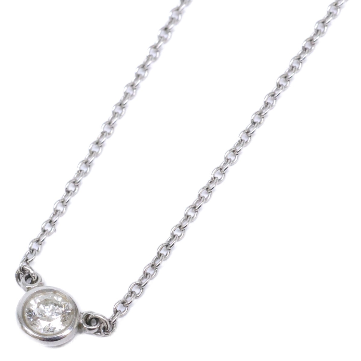 ティファニー PT950 0.15ct(3.8mm) バイザヤード ダイヤモンド