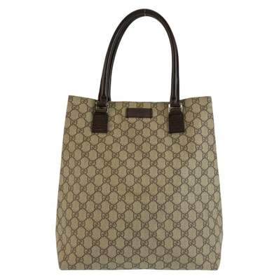 グッチ トートバッグ ショルダーバッグ 131220 ブラウン キャンバス レディース GUCCI 中古