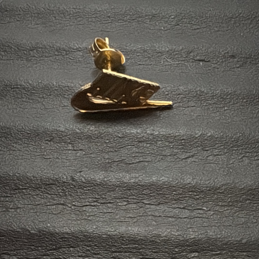 Supreme / NIKE® 14K Gold Earring "Gold"