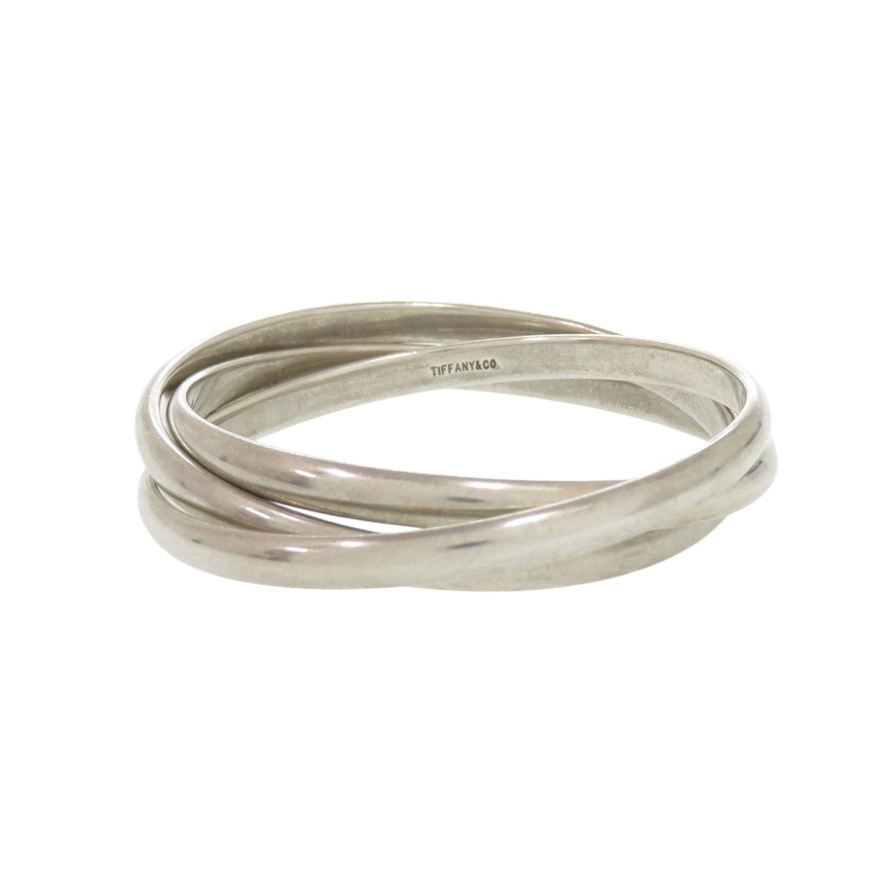 ティファニー  ヘビートリニティ 3連バングル   シルバー925