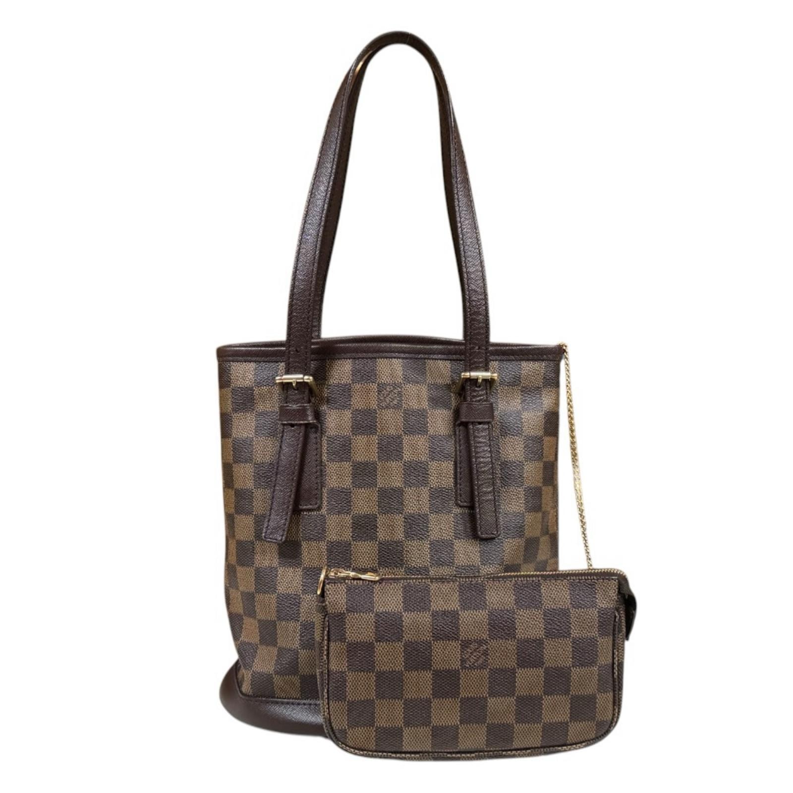 ルイヴィトン マレ ダミエ ショルダーバッグ ダミエキャンバス N42240 ブラウン レディース LOUIS VUITTON  中古
