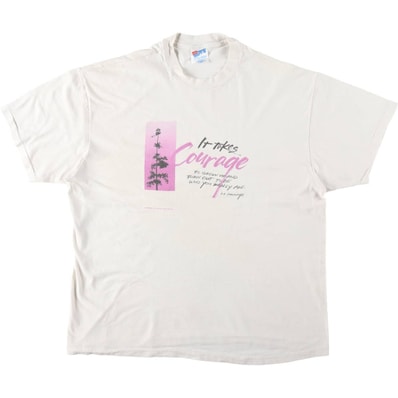古着 90年代 ヘインズ Hanes BEEFY-T プリントTシャツ USA製 メンズXL相当 ヴィンテージ/eaa657742