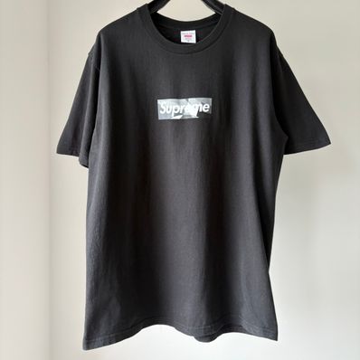Supreme / Emilio Pucci® Box Logo Tee "Black/Black"