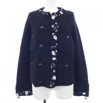 シャネル CHANEL ノーカラージャケット