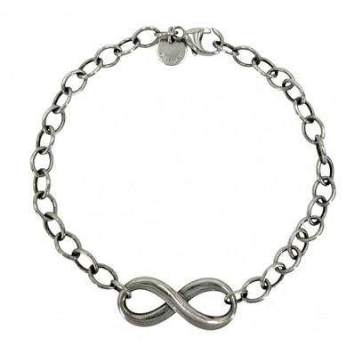 TIFFANY&Co. ティファニー ブレスレット インフィニティ ジュエリー アクセサリー シルバー925 レディース 約6.1g【中古品】