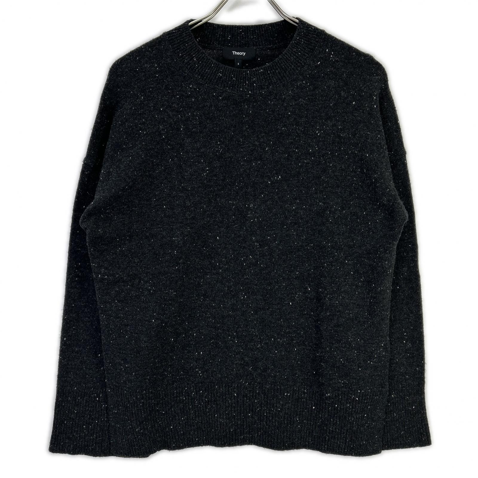 セオリー 3401701 23AW ブラック WOOL CASHセーター S