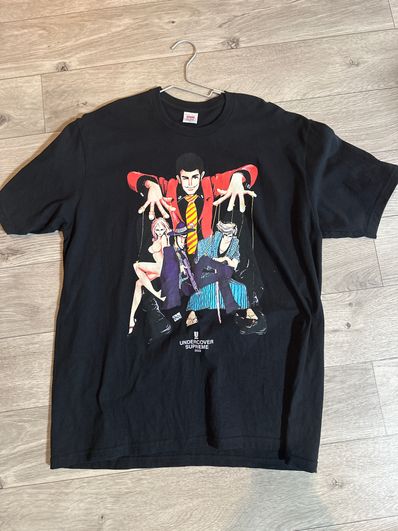 Supreme / Undercover Lupin Tee "Black"