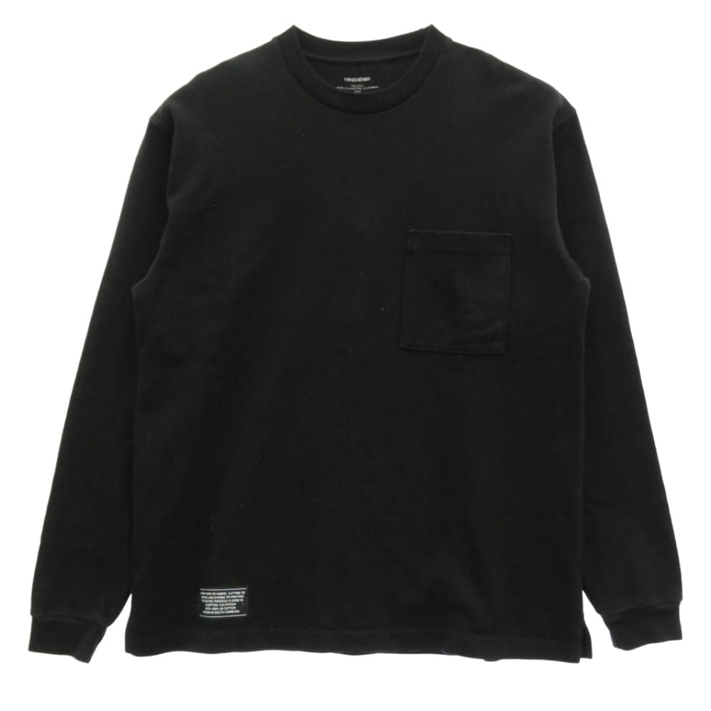 MINEDENIM マインデニム スウェット 25SS × BTSA Heavy weight Loose Fit L/S T-SH ヘビーウェイト ロングスリーブ カットソー ブラック系 M【中古】