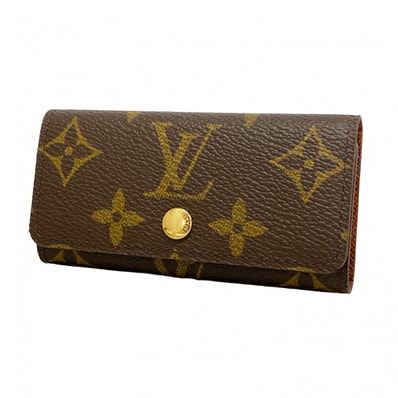 【6dd4919】ルイヴィトン キーケース モノグラム ミュルティクレ4 M69517 ブラウン【中古】レディース