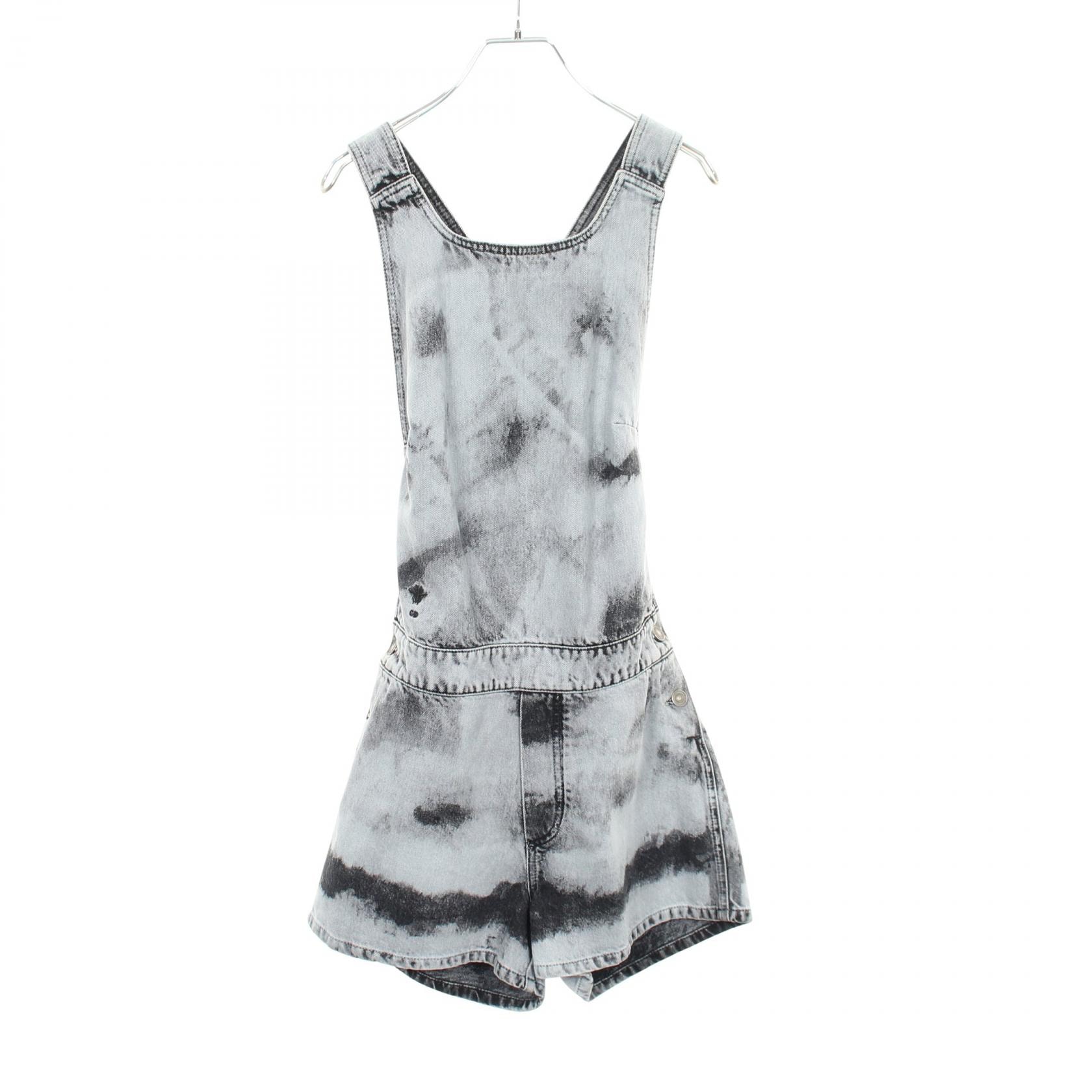 ディオール Dior デニム ツナギ 衣料品 コットン レディース グレー系 / ブラック系 022E04A3154 【中古】