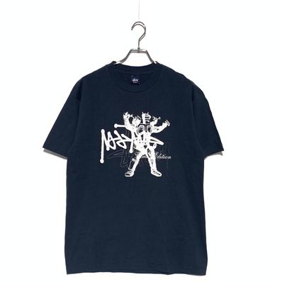 STUSSY×NEIGHBORHOO Desing Tee Navy