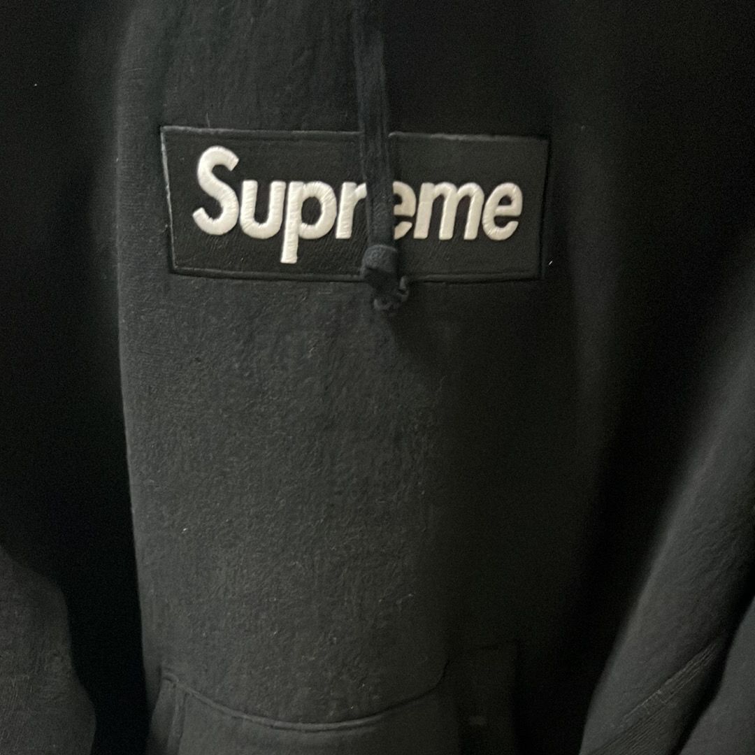 Supreme Box Logo Hooded Sweatshirt "Black" (23FW)