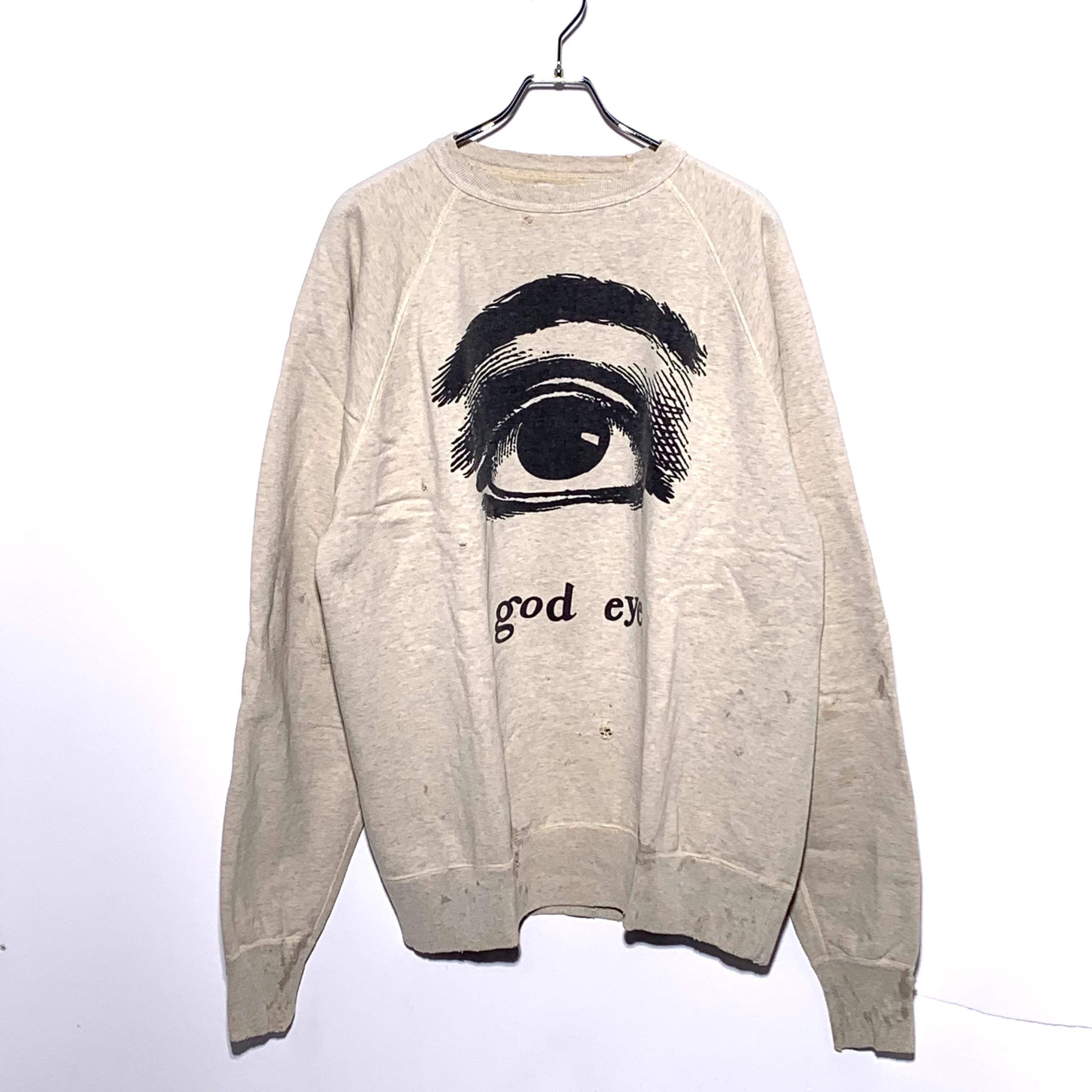 SAINT Mxxxxxx CREWNECK SWEAT GOD EYE "Grey"