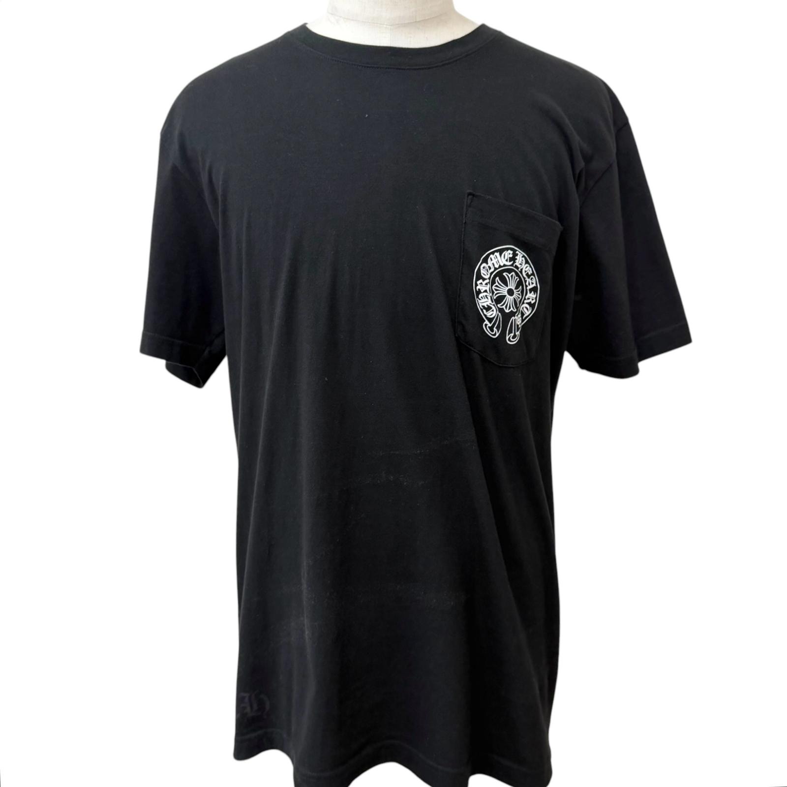 美品 クロムハーツ 半袖Tシャツ ブラック メンズ L