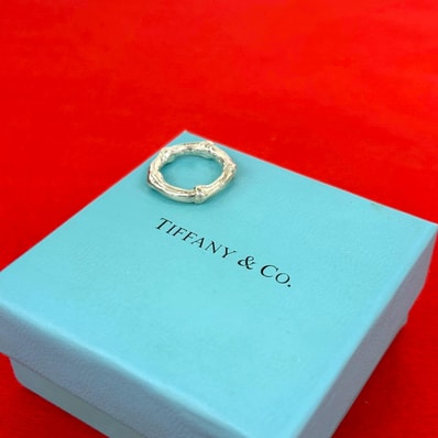 TIFFANY&Co. ティファニー バンブー シルバー925 リング・指輪 9号 シルバー
-0409