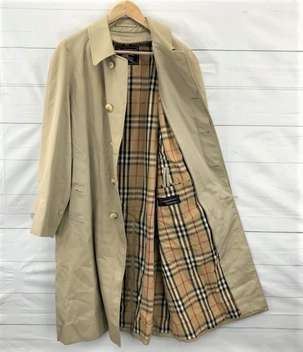 バーバリー ステンカラーコート メンズ